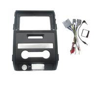SAIBOL Cadre Radio Façades D'autoradio 9 Pouces Cadre Stéréo Android 2DIN Faisceau Câbles d'alimentation Canbus 02 pour Ford pour F150 pour Raptor 2008-2014 Autoradio Façade(High End canbus)
