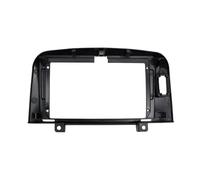 SAIBOL Cadre Radio pour Hyundai NF pour Sonata 2004-2008 9 Pouces LHD Texture 2 Din Autoradio Android Cadre Kit Center Fascia Câble Vidéo Harnais Adaptateur Autoradio Façade(B)