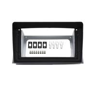 SAIBOL Cadre Radio pour VW pour Multivan T5 2003-2015 9 Pouces Autoradio Android DVD Stéréo Écran Lecteur Vidéo Cadre Cordon d'alimentation Harnais Canbus Autoradio Façade(Only Frame)