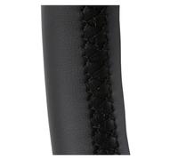 SAIBOL Housse Volant Housse De Volant De Voiture en Cuir Microfibre pour Clio 2 pour Twingo 2 pour Sandero 2001 - 2014 Bricolage Couvre Volant (Couleur : Black Line)