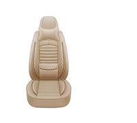 SAIBOL Housses Siège Voiture Universelles Cuir pour Chevrolet Captiva Cruze Onix pour Sonic Sail Tracker Orlando Accessoires Automobiles Housses siège Voiture(with Pillow Beige)