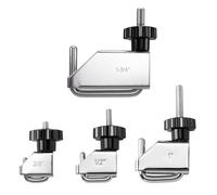 SAIBOO 4 Pièces de Pinces de Serrage pour Flexibles Ixés, Assortiment de Pince pour Durites, Pince à Collier Durite Serrage pour Tuyau de Carburant Réglable, Taille 10mm 15mm 25mm 45 mm