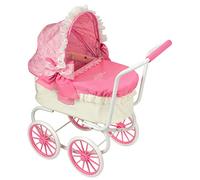 Saica Chariot de poupée Classique Poussette Reborn Rose