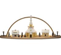 Saico Chandelier en Bois Naturel 72 x 16 x 27 cm