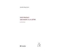 Saïd Mekbel : une mort à la lettre - Monika Borgmann - Teraedre - broché - Guide
