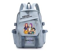 Saideng K-Pop Huntrix Sac à Dos Enfants - Sac Imperméable Anime Saja Boys De-Mon H-Hunters, Unisexe pour École, Loisirs et Voyages, Rembourré, Design Tendance K-Pop