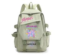 Saideng K-Pop Huntrix Sac à Dos Enfants - Sac Imperméable Anime Saja Boys De-Mon H-Hunters, Unisexe pour École, Loisirs et Voyages, Rembourré, Design Tendance K-Pop
