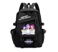 Saideng K-Pop Huntrix Sac à Dos Enfants - Sac Imperméable Anime Saja Boys De-Mon H-Hunters, Unisexe pour École, Loisirs et Voyages, Rembourré, Design Tendance K-Pop