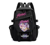 Saideng K-Pop Huntrix Sac à Dos Enfants - Sac Imperméable Anime Saja Boys De-Mon H-Hunters, Unisexe pour École, Loisirs et Voyages, Rembourré, Design Tendance K-Pop