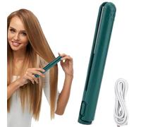 Saidereuse De Cheveux 2 En 1 - Styleur De De Curling, Outil De Fer En Céramique Compact | Voyagez Le Fer Plat Pour Les Cheveux Lissés Et Bouclés, Le Dispositif De Style Chauffant Pour Des Ret