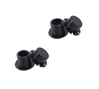 SaiDian Lot de 2 accessoires de poignée de sac avec vis et écrous pour la corde Obag Poignée d'insertion à la main Capuchons à vis pour sac fourre-tout de plage Poignées sangles à vis Rivets