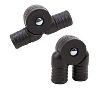 SaiDian Lot de 2 adaptateurs de tube de chaise en rotin faciles à installer pour la maison, la plage et le camping - Fixation universelle pour chaise pliante