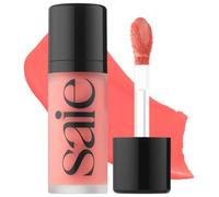 Saie Blush Dew - Liquide léger avec une finition crème mélangable + à construire - Teinture pour joues rosée avec applicateur de maquillage pour pied de biche - Blush corail