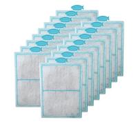 SAIERTE Lot de 16 Cartouches de Carbone PF-L pour filtres à Moteur Top Fin Silenstream PF20, PF30, PF40 et PF75 16,5 x 11,4 cm