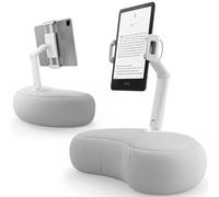 SAIJI Coussin Support pour tablette, support ipad réglable à 360° pour le lit avec bras double axe flexible, support lit pour iPad, iPhone, Kindle, Moniteur portable et tous les appareils de 4,7-15,6"