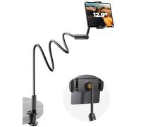SAIJI Support de tablette en col de cygne flexible à 360° pour iPad Air Pro mini, Samsung Galaxy Tabs, iPhone, Switch