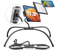 SAIJI Support Tablette pour lit, Support de iPad Ergonomique amélioré, Support de Moniteur Portable pour lit Adapté aux téléphones, tablettes, Switch et Autres appareils de 4,7"-17,3"