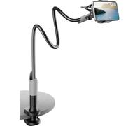 SAIJI Support téléphone à col de Cygne, Support Telephone Velo Portable pour lit