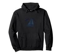 Sail Away with Me : voilier d'aventure Nautique Sweat à Capuche, Unisexe pour Adultes, Noir, L