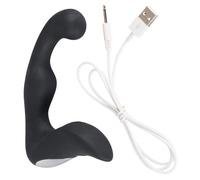 REBEL Prostate stimulator Plug anal Black 14,6 cm