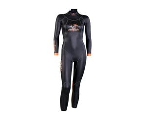 Sailfish - Womens Atlantic 2 - Combinaison néoprène triathlon femme Black / Orange - M