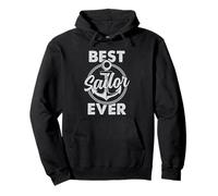 Sailing Best Sailor Ever Anchor Nautical Captain Humour Sweat à Capuche
