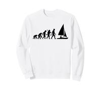 Sailing Evolution Sailor Skipper avec voilier Yacht Bateau Sweatshirt