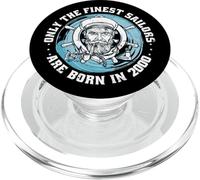 Sailing né en 2000 Anniversaire Yachting Voile drôle Voilier PopSockets PopGrip pour MagSafe