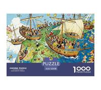 Sailing Off The Edge Puzzle en Bois Imperméable DIY Puzzles De 1000 Pièces pour Adultes Cadeaux Défi Et Casse-tête Jeux Éducatifs