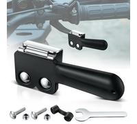 Saillong Rallonge d'accélérateur pour VTT, maître d'accélérateur pour VTT, 2 pinces pour une installation facile, fournit un contrôle fiable et confortable de l'accélérateur, noir