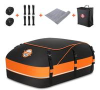 Sailnovo Coffre de Toit Sac de Toit 20 Cubes Étanche Coffre de Toit de Voiture pour Voitures sans/avec Barres de Toit/Support/Rails, Grands Sacs de Transport de Cargaison de Toit avec