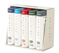 Sailor 13-1750-004 Lot de 5 stylos à plume, encre à cartouche, quatre saisons, hiver