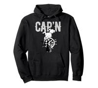 Sailor Dog Boat Captain Gear Power Boat Sailboat Captain Sweat à Capuche