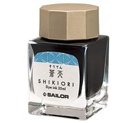 Sailor Encre, Jentle Ink Souten (Bleu), 20 ml - Bouteille d'encre pour stylos plumes, Dye, 20 ml