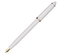 セーラー万年筆 Sailor Fude DE Mannen Stylo plume de calligraphie avec pointe spéciale (40 degrés, blanc perle 12-0150-010)