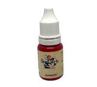 Sailor Jerry Rouge Foncé 10ml - Deutsche Couleurs avec Certificat - Inkgrafix® IG04123 Tattoo Ink Rouge Dark Red