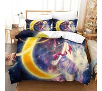 Sailor Moon Housse De Couette D¿¿Corative Pi¿¿Ces Ensemble Ensemble De Literie D Imprim¿¿ Dessin Anim¿¿ Doux Enfants Housse De Couette Taie D'oreiller Ki