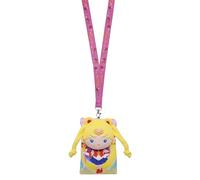 Sailor Moon Lanière en peluche avec porte-cartes