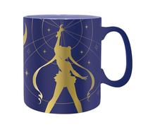 ABYSTYLE Sailor Moon Golden Sailor Moon Tasse fantaisie en céramique pour café et thé 460 ml