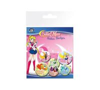 Sailor Moon Pack 6 Badges Mix