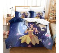 Sailor Moon Parure De Lit Pi¿¿Ces Pour Anime Impression D Housse De Couette En Microfibre Avec Taies Double£¿Xcm£©