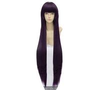 Sailor Moon Sailor Mars Hino Rei Longue Droite Résistant À La Chaleur Synthétique Cosplay Costume Cheveux Halloween Party Perruque + Perruque Gratuite Cap C-383
