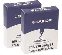 Sailor Pen cartouche d'encre Noir Bleu [2 boîtes] 13-0402-144