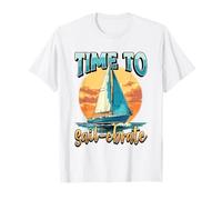 Sailor Time To Sail-ebrate Voilier nautique T-Shirt