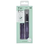 Sailor TUZU ADJUST 12-0541-450 Stylo plume rotatif et grip naturel avec 2 cartouches d'encre et convertisseur pour débutant et usage quotidien Violet clair Pointe moyenne