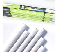 sailsco Light Tube LED T8, 120cm, 15W 2800LM, Neutral White 4000K, Démarrage inclus, Non-Dimmable, Lot de 6 [Classe d'Efficacité Energétique B]