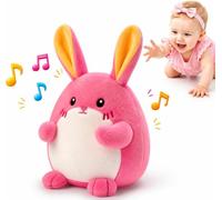 SAIMAND Jouet Bébé 6-9-12 Mois Lapin Dansant Musical Interactif | Peluche Lapin Dansant, Jouet d'Éveil Bébé 6 -12 Mois, Musique et Enregistrement, Cadeau Enfant Fille Garçon 1 2 3 Ans