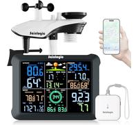 Sainlogic SA9 Plus Smart WiFi Weather Stations Wireless Indoor Outdoor Sensor 24/7 Weather Forecast by Weatherseed® AI