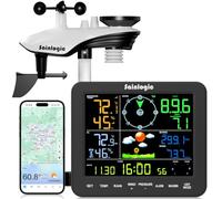 Sainlogic Station météo radio avec pluviomètre et anémomètre