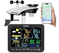 Sainlogic Station météo WiFi avec capteur intérieur et extérieur
